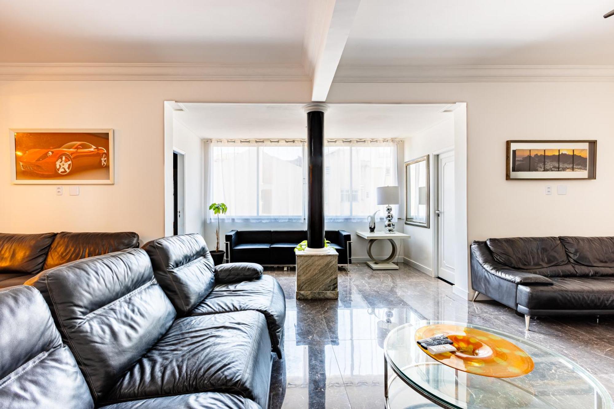Apartamento The Copa Executive Design Penthouse 4 Bedroom 3 Bathroom 6 Air Conditioners 2500 Sq Ft 85 Inch Cimema Tv Río de Janeiro