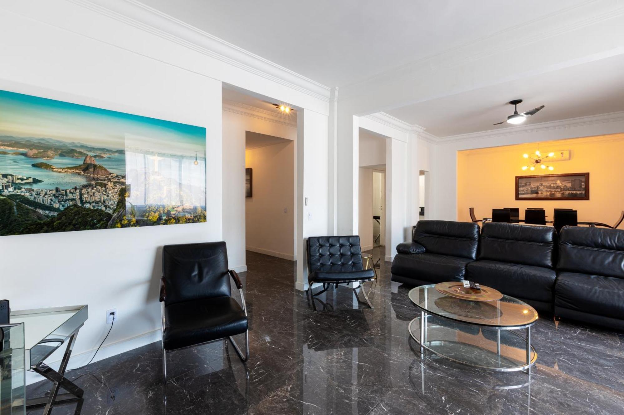 The Copa Executive Design Penthouse 4 Bedroom 3 Bathroom 6 Air Conditioners 2500 Sq Ft 85 Inch Cimema Tv Apartamento Río de Janeiro